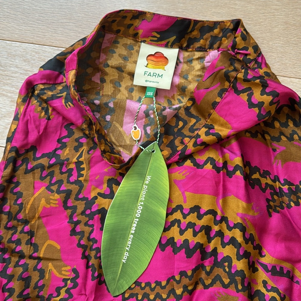 FARM Rio Printed Midi Skirt - Picture 3 of 3